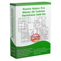Puzzle Maker Pro - Mazes 2D Cubism Variations Add-On
