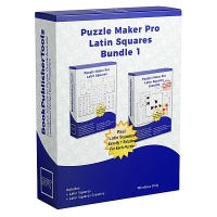 Puzzle Maker Pro - Latin Squares - Bundle 1