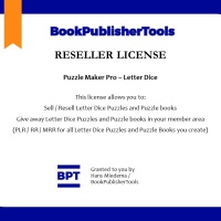 Reseller License for Letter Dice