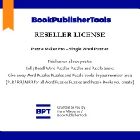 Reseller License for Single Word Puzzles