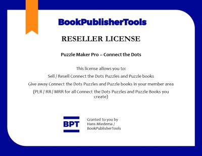 Reseller License for Connect the Dots