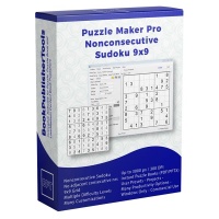 Puzzle Maker Pro - Nonconsecutive Sudoku 9x9