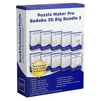 Puzzle Maker Pro - Sudoku 2D Big Bundle 3 (2022)