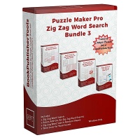 Puzzle Maker Pro - Zig Zag Word Search - Bundle 3