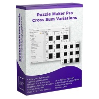 Puzzle Maker Pro - Cross Sum Variations