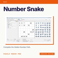 Puzzle Maker Pro - Number Snake Creative
