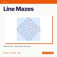 Puzzle Maker Pro - Line Mazes Lite
