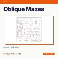 Oblique Mazes Productivity