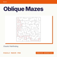 Oblique Mazes Creative Interactive