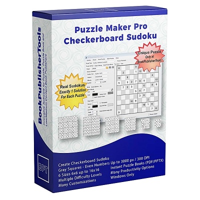 Puzzle Maker Pro - Checkerboard Sudoku