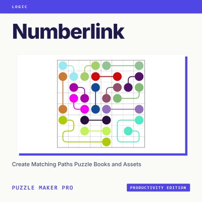 Puzzle Maker Pro - Numberlink Productivity Edition