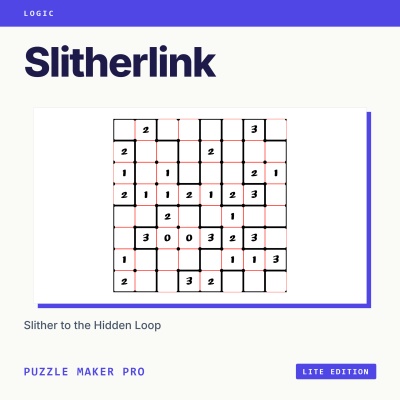 Puzzle Maker Pro - Slitherlink Lite
