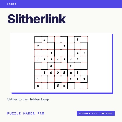 Puzzle Maker Pro - Slitherlink Productivity