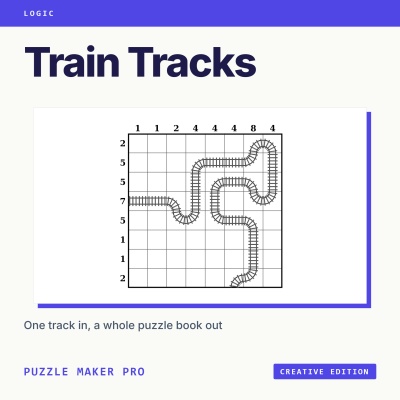 Puzzle Maker Pro - Train Tracks Creative