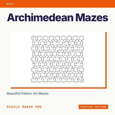 Archimedean Mazes Creative