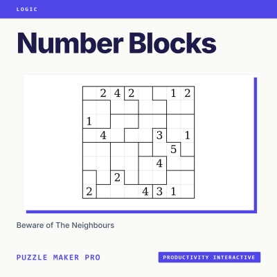Number Blocks Productivity Interactive