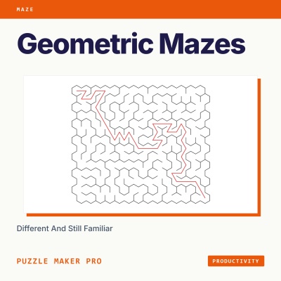 Geometric Mazes 2D Productivity