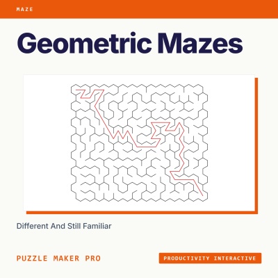 Geometric Mazes 2D Productivity Interactive