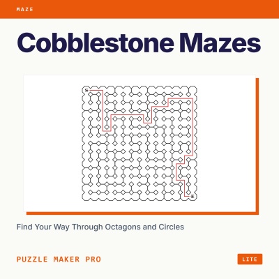 Cobblestone Mazes 2D Lite