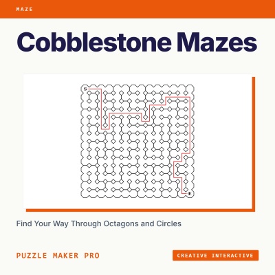 Cobblestone Mazes Creative Interactive