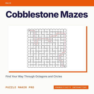 Cobblestone Mazes Productivity Interactive