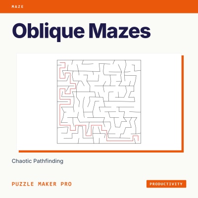 Oblique Mazes Productivity