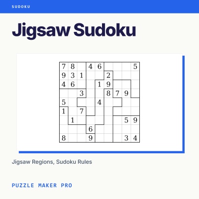Jigsaw Sudoku Productivity