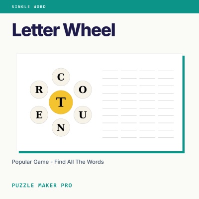 Letter Wheel Creative Interactive
