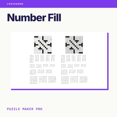 Number Fill Productivity + Interactive