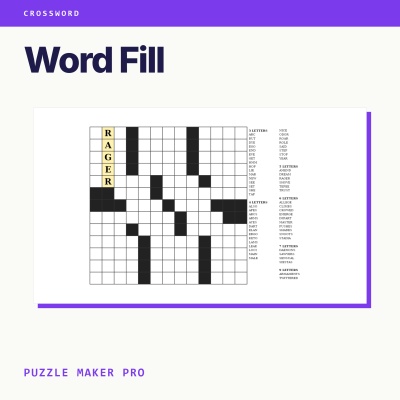 Word Fill Creative + Interactive