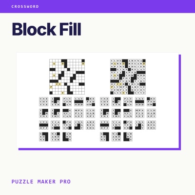 Block Fill Productivity + Interactive