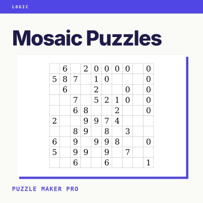 Mosaic Puzzles Productivity