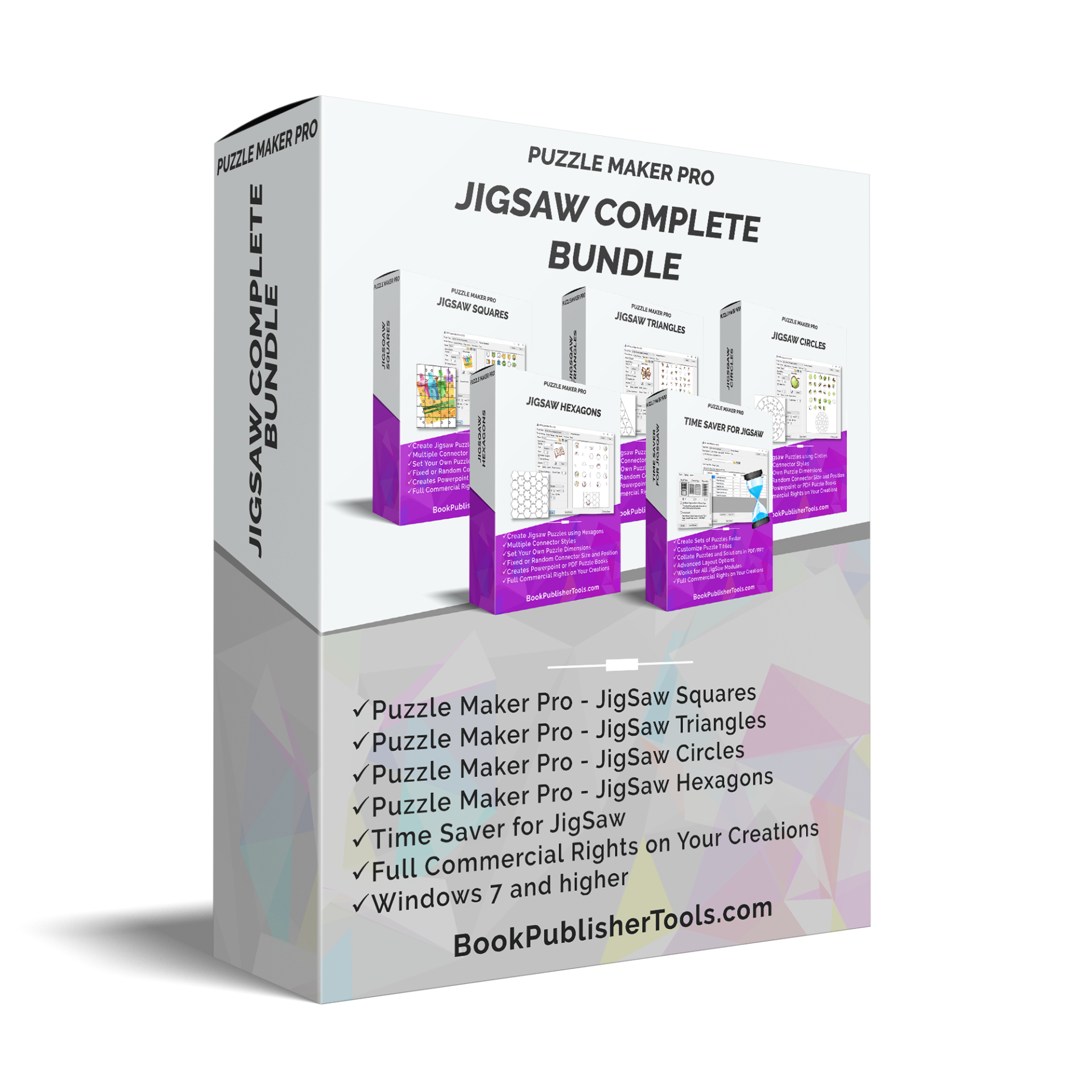 Puzzle Maker Pro JigSaw Complete Bundle BookPublisherTools